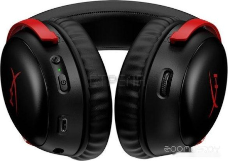Наушники HyperX Cloud III Wireless (черный/красный)