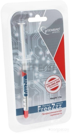 Термопаста Gembird FreeZzz GF-01-1.5 (1.5 г)