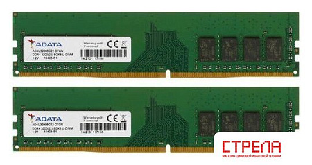Оперативная память ADATA Premier 2x8ГБ DDR4 3200 МГц AD4U32008G22-DTGN