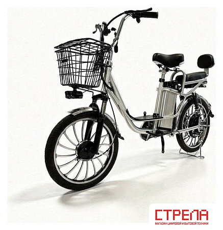 Электровелосипед BNP Eco Dacha (серебристый)