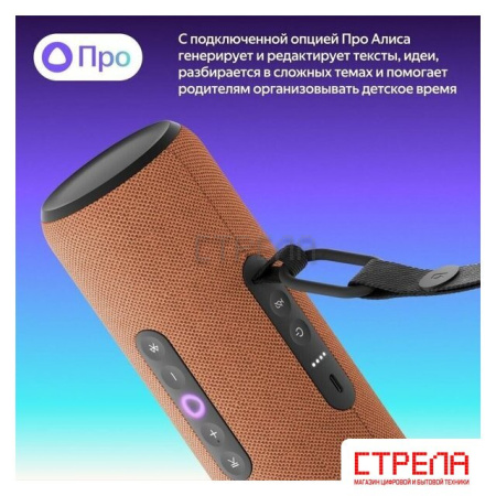 Умная колонка Яндекс Станция Стрит (оранжевый)