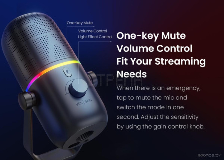 Проводной микрофон Haylou GX1