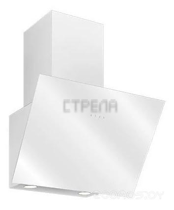 Кухонная вытяжка Elikor Антрацит 60П-650-Е3Д белый/белое стекло (185578)