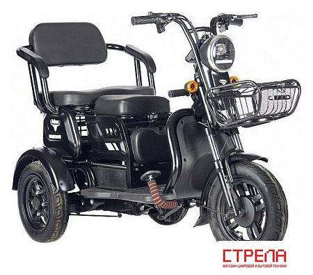 Электроскутер Rutrike Бумеранг (черный)