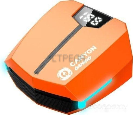 Наушники Canyon Doublebee GTWS-2 (черный/оранжевый)