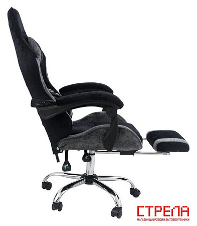 Игровое (геймерское) кресло Calviano Amarone (black-grey plush)