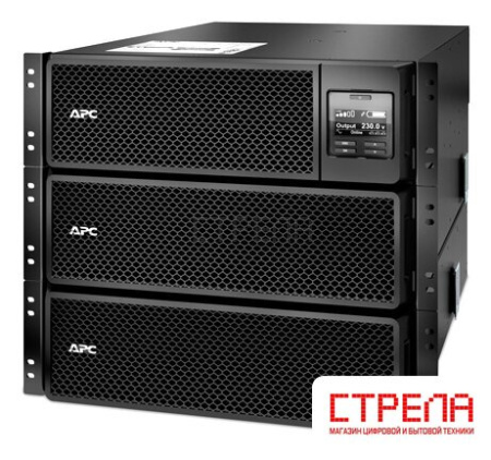 Источник бесперебойного питания APC Smart-UPS SRT 8000VA RM 230V (SRT8KRMXLI)