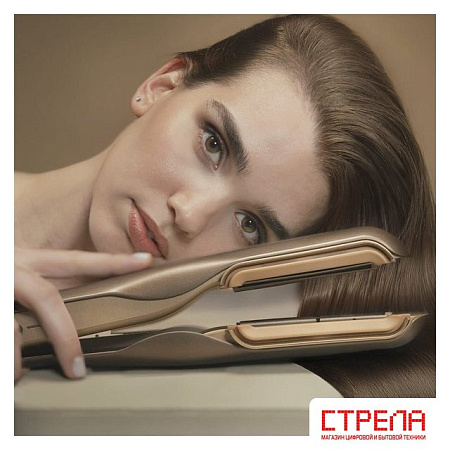 Выпрямитель Cecotec AirLisse 2 в 1 ForceDry Champagne 111302