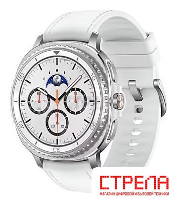 Умные часы Samsung Galaxy Watch8 Classic 46 мм LTE (серебристый)