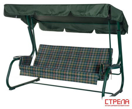 Садовые качели Удачная мебель Ибица (зеленый 337)