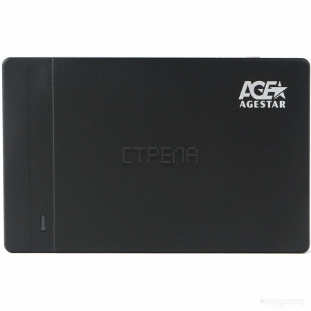Бокс для накопителей 2.5" Agestar 31UB2P3C (черный)