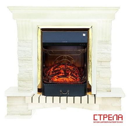 Портал Smolcom Stone Montebello STD-ASP (белый ваниль/патина коричневая)