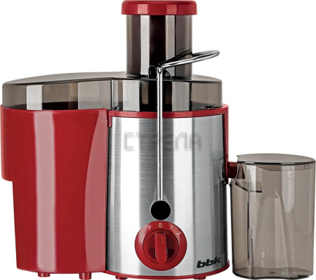 Соковыжималка BBK JC080-H06 (красный/нержавеющая сталь)
