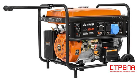Бензиновый генератор Daewoo Power GDA 6500E