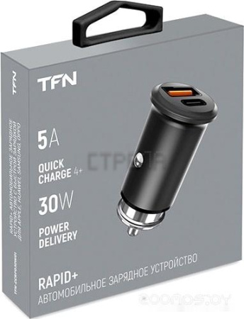 Автомобильное зарядное TFN CCRPD30W01