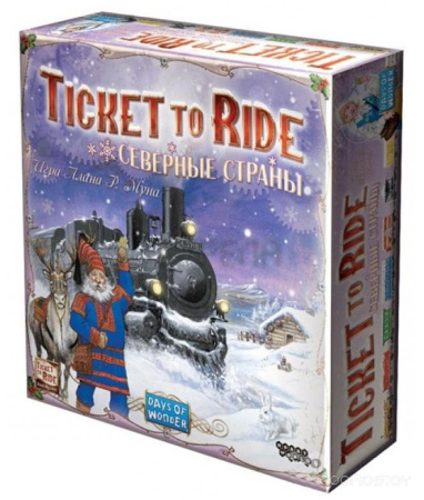 Настольная игра Hobby World Ticket to Ride: Северные страны 1702
