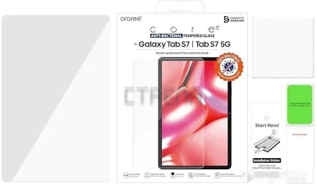 Защитное стекло Araree Core для Galaxy Tab S7