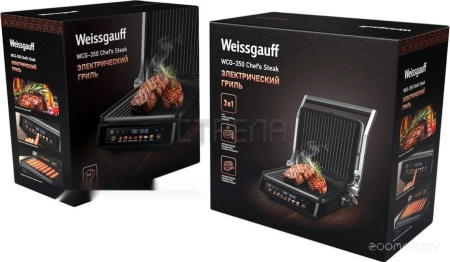Электрогриль Weissgauff WCG-350 Chef's Steak
