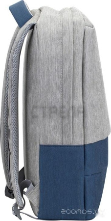 Городской рюкзак RIVACASE 7562 (серый/синий)