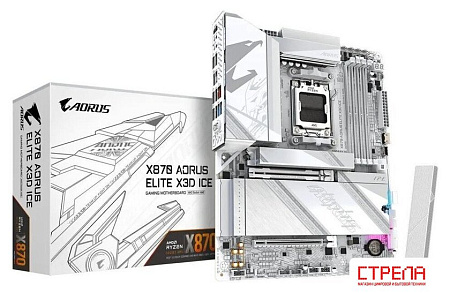 Материнская плата Gigabyte X870 Aorus Elite X3D Ice