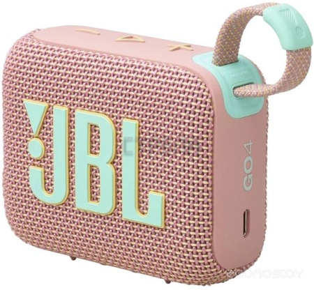 Беспроводная колонка JBL Go 4 (розовый)