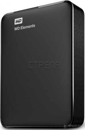 Внешний жёсткий диск Western Digital Elements Portable 4Tb (WDBU6Y0040BBK-WESN)