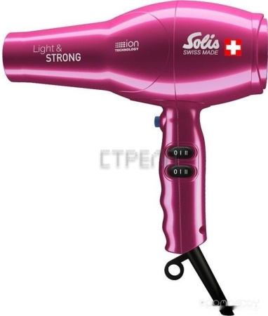 Фен Solis Light and Strong (розовый)