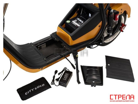 Электроскутер Yakama AP-H009-23 (золотой)