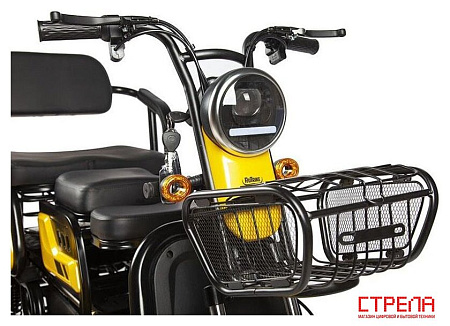 Электроскутер Rutrike Бумеранг (черный)