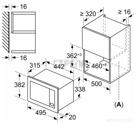 Микроволновая печь Bosch BFL523MB3