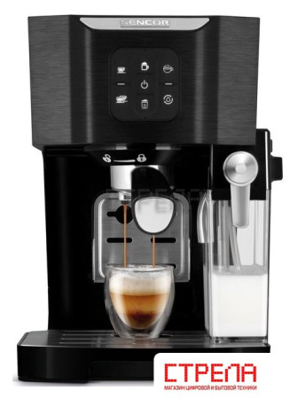 Рожковая кофеварка Sencor SES 4040BK