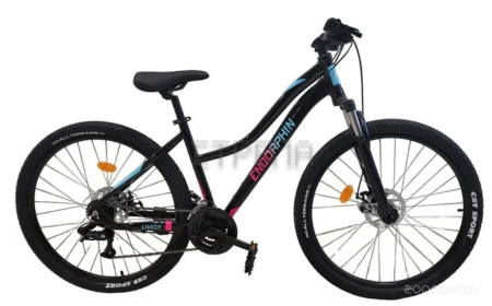 Велосипед Forward Endorphin Lively 27.5 D FR р.16.5 (черный/розовый)