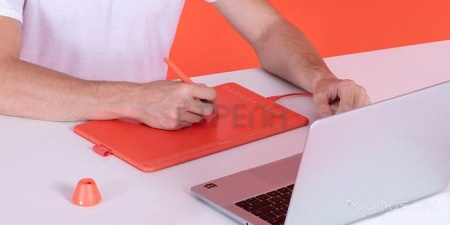 Графический планшет Huion HS611 (Coral Red)