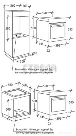 Духовой шкаф Candy FCS 100 X/E1