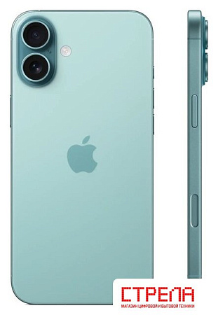 Телефон Apple iPhone 16 Plus 512GB (бирюзовый)
