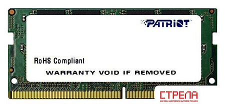 Оперативная память Patriot Signature Line 32GB DDR4 SODIMM PC4-21300 PSD432G26662S