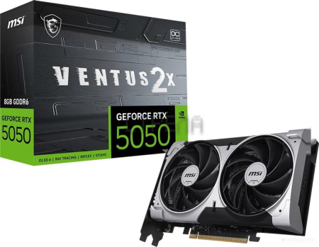Видеокарта MSI GeForce RTX 5050 8G Ventus 2X OC