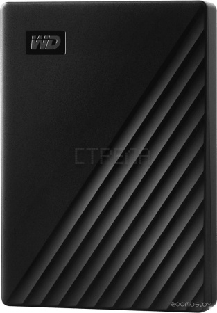 Внешний накопитель Western Digital My Passport 4TB WDBPKJ0040BBK
