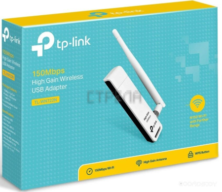 Беспроводной адаптер TP-Link TL-WN722N