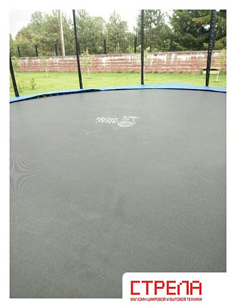 Батут Atlas Sport 312 см - 10ft Pro (3 ноги, внешняя сетка, синий)