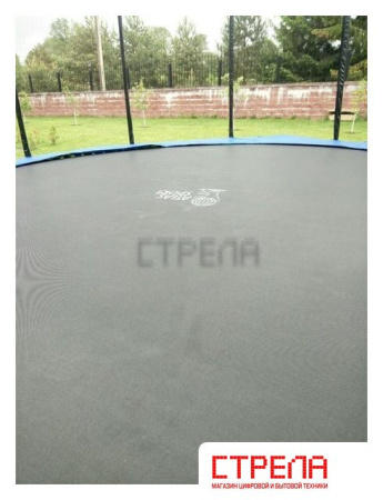 Батут Atlas Sport 312 см - 10ft Pro (3 ноги, внешняя сетка, синий)