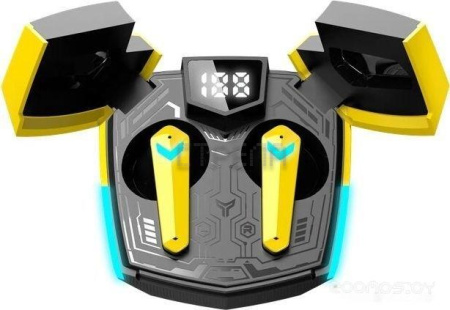 Наушники Canyon Doublebee GTWS-2 (черный/желтый)