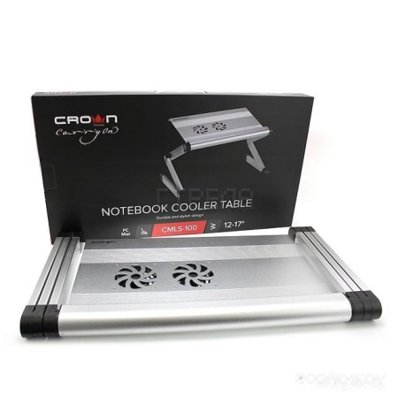 Подставка для ноутбука CrownMicro CMLS-100 (серебристый)