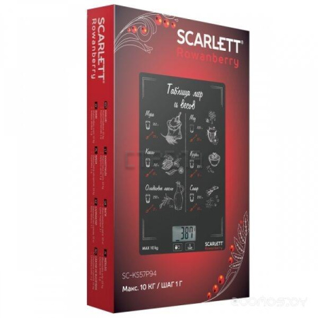 Кухонные весы Scarlett SC-KS57P94