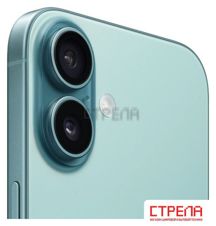 Телефон Apple iPhone 16 128GB (бирюзовый)