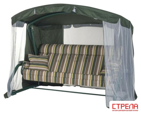 Садовые качели Удачная мебель Империя (зеленый 002)