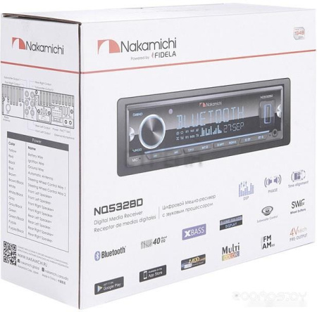 USB-магнитола Nakamichi NQ532BD