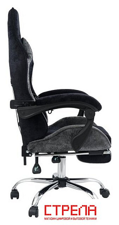 Игровое (геймерское) кресло Calviano Amarone (black-grey plush)
