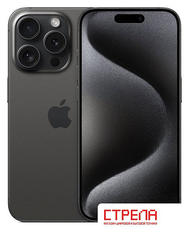Телефон Apple iPhone 15 Pro 128GB (черный титан)