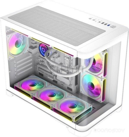 Корпус GameMax HYPE-M WH (белый)